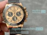 Swiss Copy Rolex Cosmo Daytona 904L Rose Gold-coated Dial Watches 7750 Movement